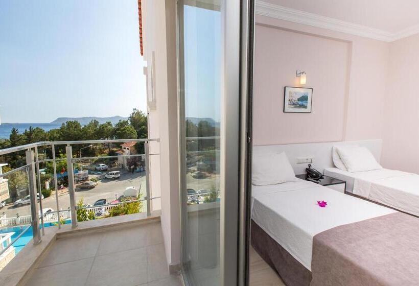 חדר סטנדרט צדדי נוף לים, Habesos