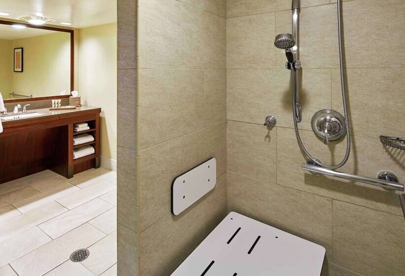 סוויטת ג'וניור מותאמת לאדם עם מוגבלויות, Hilton Hawaiian Village Waikiki Beach Resort