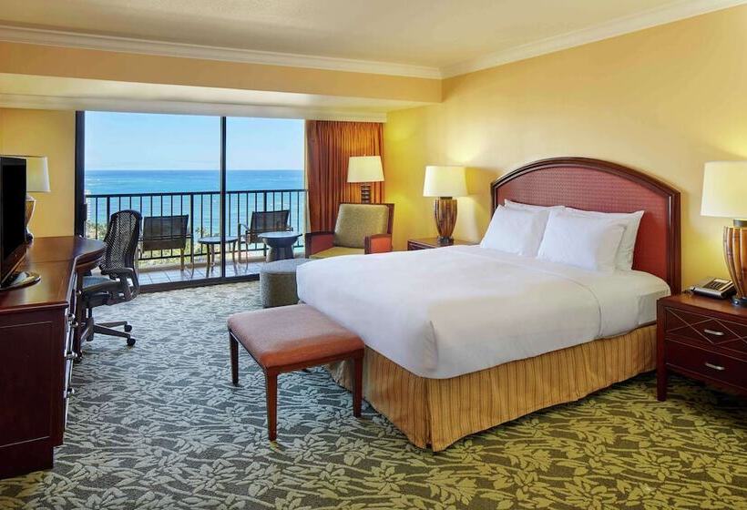 סוויטת ג'וניור מותאמת לאדם עם מוגבלויות, Hilton Hawaiian Village Waikiki Beach Resort