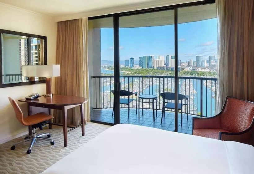 اتاق استاندارد با 2 تخت دوبل, Hilton Hawaiian Village Waikiki Beach Resort