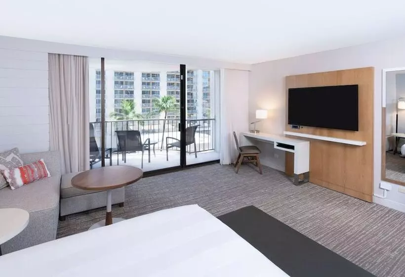 2ダブルベッドのスタンダードルーム, Waikiki Beach Marriott Resort & Spa
