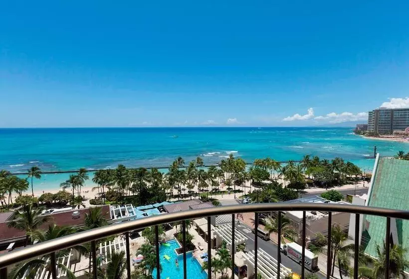 2ダブルベッドのスタンダードルーム, Waikiki Beach Marriott Resort & Spa