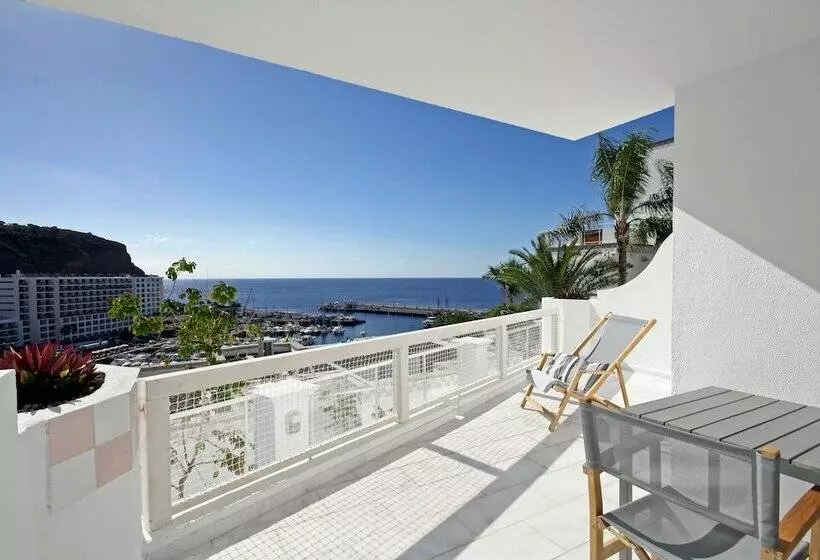 آپارتمان 1 خوابه با چشم‌انداز جانبی دریا, Marina Bayview Gran Canaria - Adults Only