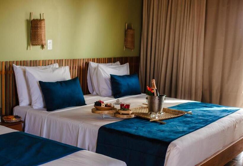 غرفة عائلية, Vila Aty Lodge