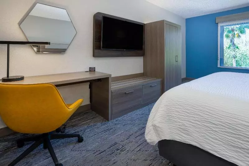 キングサイズベッドのスタンダードルーム, Holiday Inn Express And Suites Tampa I 75 At Bruce B. Downs, An Ihg