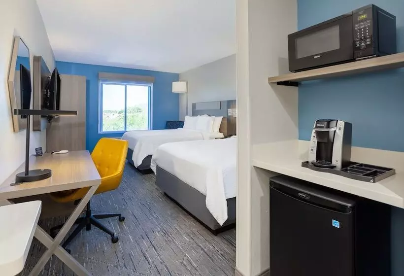 ２ダブルベッドのスタンダードルーム, Holiday Inn Express And Suites Tampa I 75 At Bruce B. Downs, An Ihg
