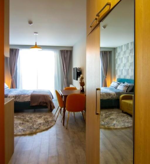 1 Schlafzimmer Apartment mit Terrasse, New Gudauri Lofts By Gudauri Travel