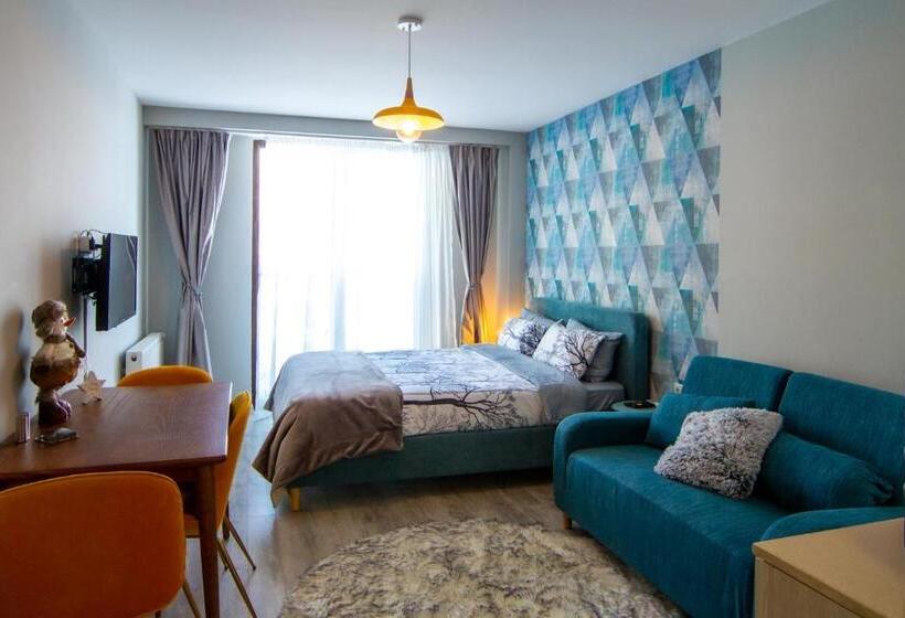 1 Schlafzimmer Apartment mit Terrasse, New Gudauri Lofts By Gudauri Travel