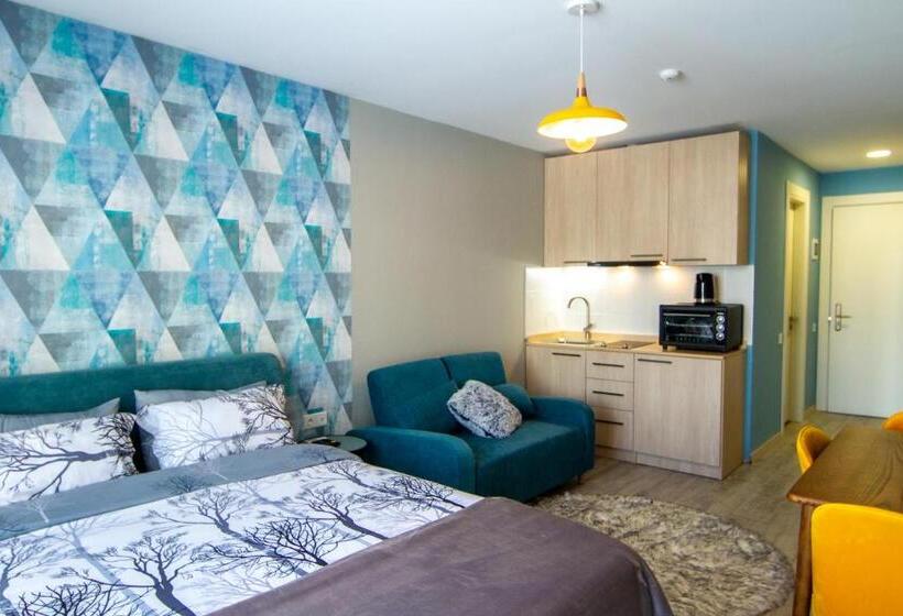 آپارتمان 1 خوابه با تراس, New Gudauri Lofts By Gudauri Travel