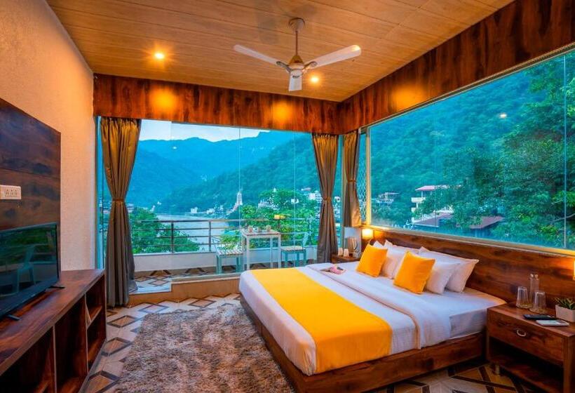 Svit Flodutsikt, Zostel Rishikesh, Laxman Jhula