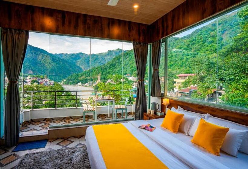 Svit Flodutsikt, Zostel Rishikesh, Laxman Jhula
