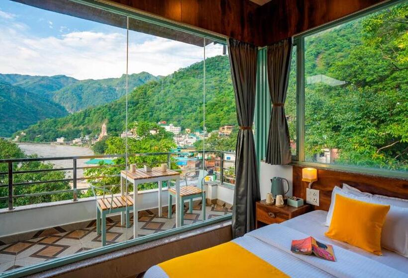 Svit Flodutsikt, Zostel Rishikesh, Laxman Jhula