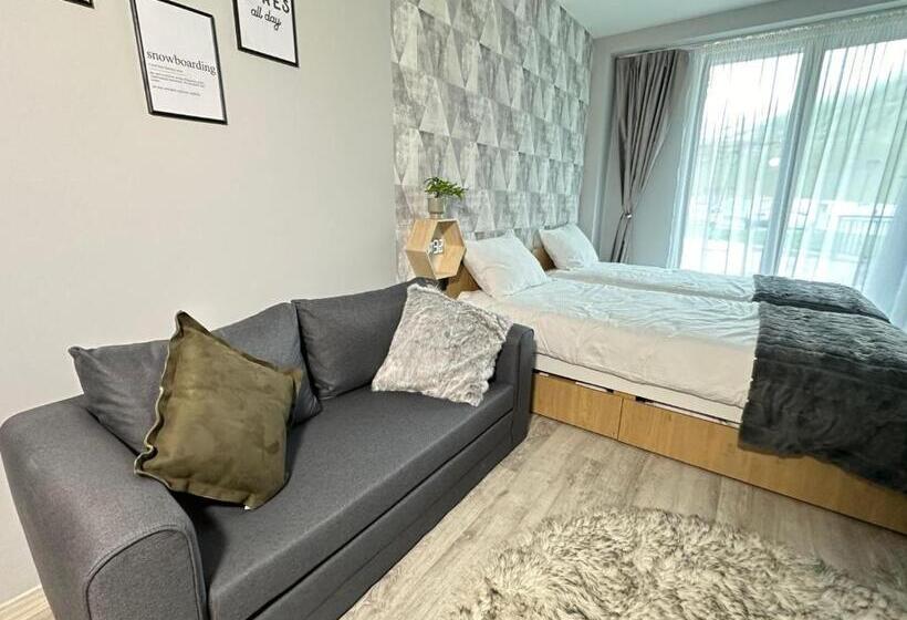 آپارتمان 1 خوابه با تراس, New Gudauri Lofts By Gudauri Travel