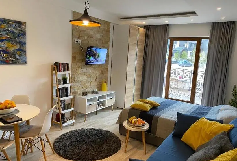 آپارتمان 1 خوابه با تراس, Milmari Resort Apartman L43