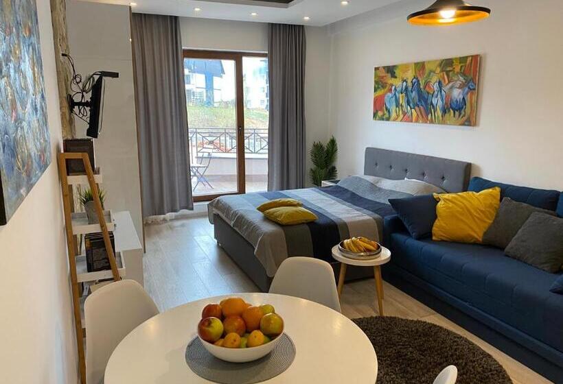 آپارتمان 1 خوابه با تراس, Milmari Resort Apartman L43