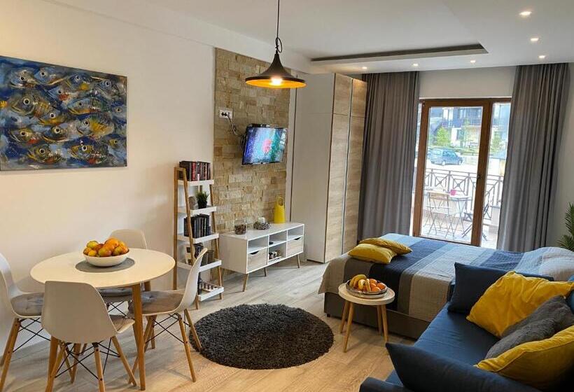 آپارتمان 1 خوابه با تراس, Milmari Resort Apartman L43