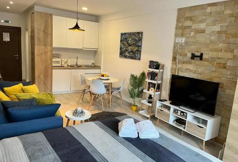 آپارتمان 1 خوابه با تراس, Milmari Resort Apartman L43