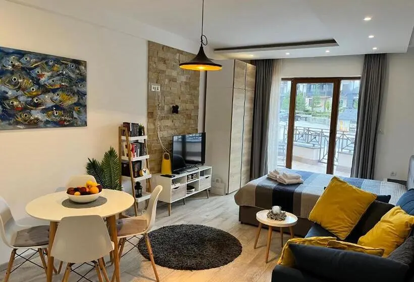 آپارتمان 1 خوابه با تراس, Milmari Resort Apartman L43