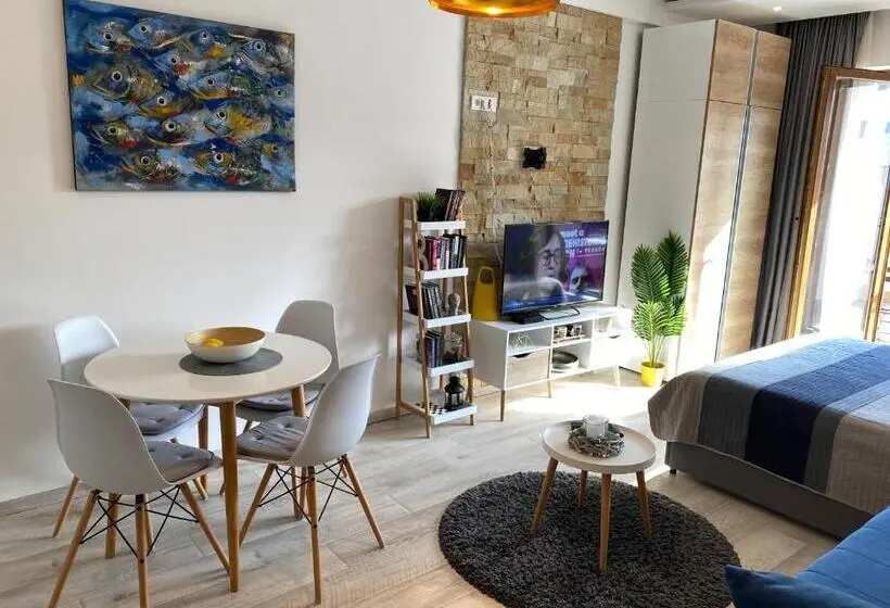 آپارتمان 1 خوابه با تراس, Milmari Resort Apartman L43