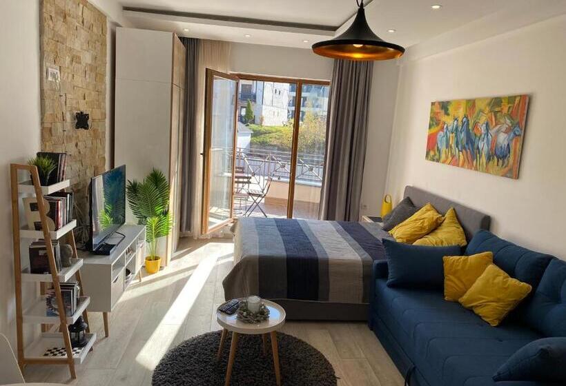 آپارتمان 1 خوابه با تراس, Milmari Resort Apartman L43