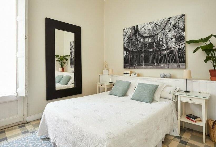 Номер Стандарт Двуспальная Кровать, Hostal Poblenou