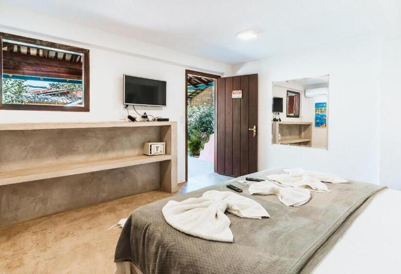 Standard-huone Parveke, Pousada Caraiva Guest House