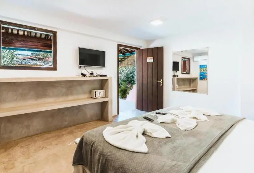 Standard-huone Parveke, Pousada Caraiva Guest House
