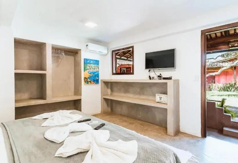 Standard-huone Parveke, Pousada Caraiva Guest House