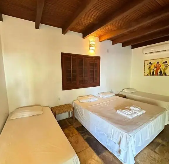 キングサイズベッドのデラックススイート, Pousada Vento Do Kite