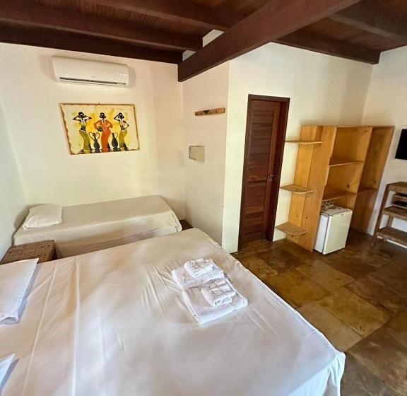 جناح ديلوكس سرير كينج, Pousada Vento Do Kite