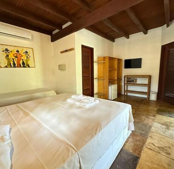 キングサイズベッドのデラックススイート, Pousada Vento Do Kite