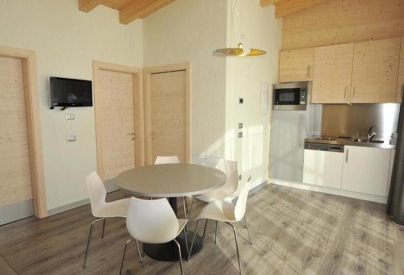 스탠다드 방갈로, Bungalows Chalets Lago Di Molveno