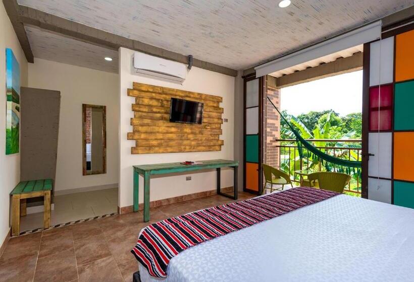 带大床的标准间, Nq Hotel Orinoquia