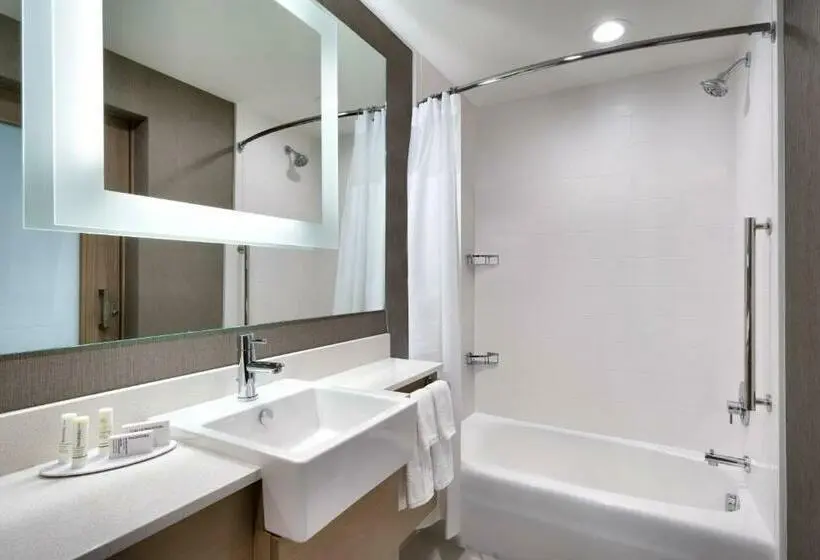 キングサイズベッドのスイートルーム, Springhill Suites By Marriott Salt Lake City West Valley