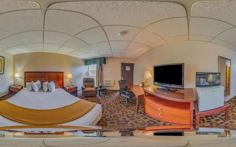 身障者適用キングサイズベッドルーム, Rodeway Inn