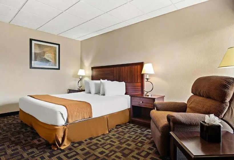 身障者適用キングサイズベッドルーム, Rodeway Inn