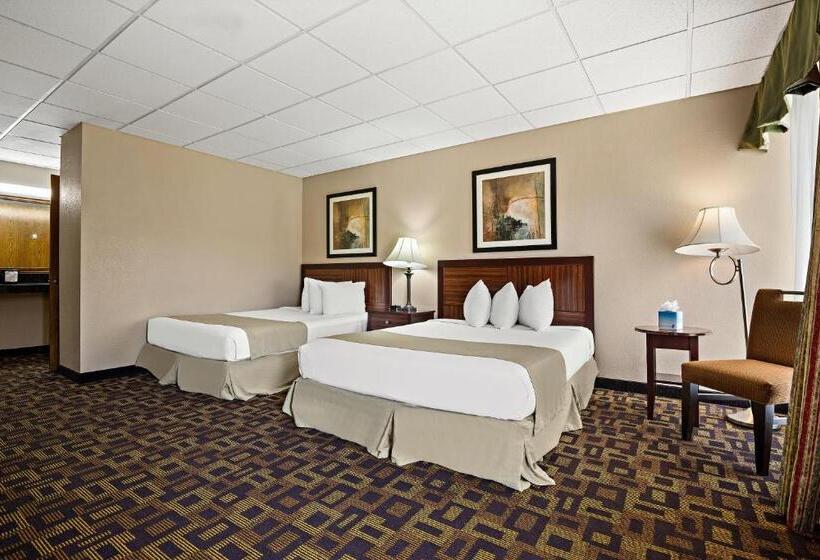 残疾人使用的带特大床的标准间, Rodeway Inn