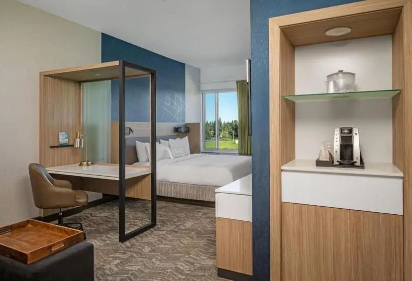 キングサイズベッドのスイートルーム, Springhill Suites By Marriott West Sacramento