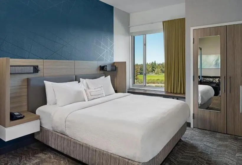 キングサイズベッドのスイートルーム, Springhill Suites By Marriott West Sacramento