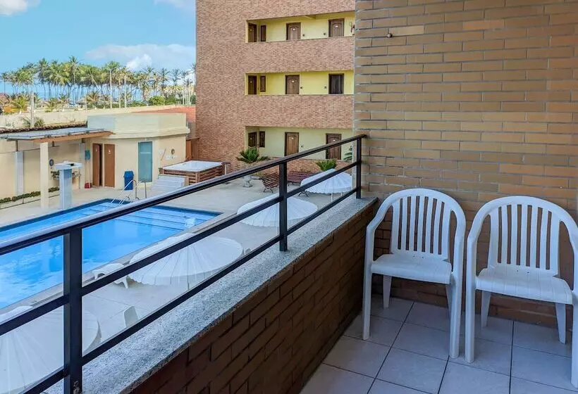 اتاق استاندارد یک تخته با بالکن, Golden Beach