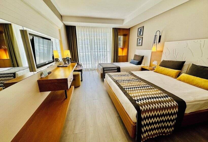 스탠다드 룸 측면 바다 전망, Sidera Kirman Premium   Ultra All Inclusive