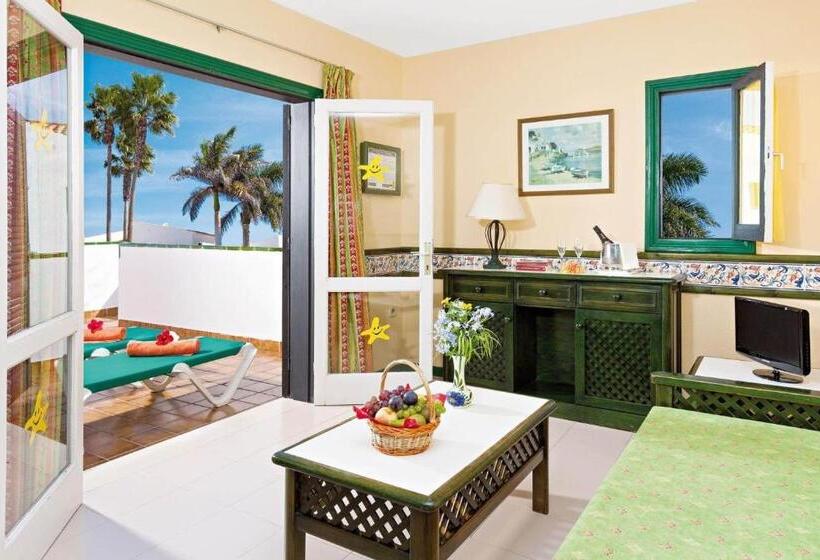 침실 1개 풀장 전망 아파트, Puerto Caleta