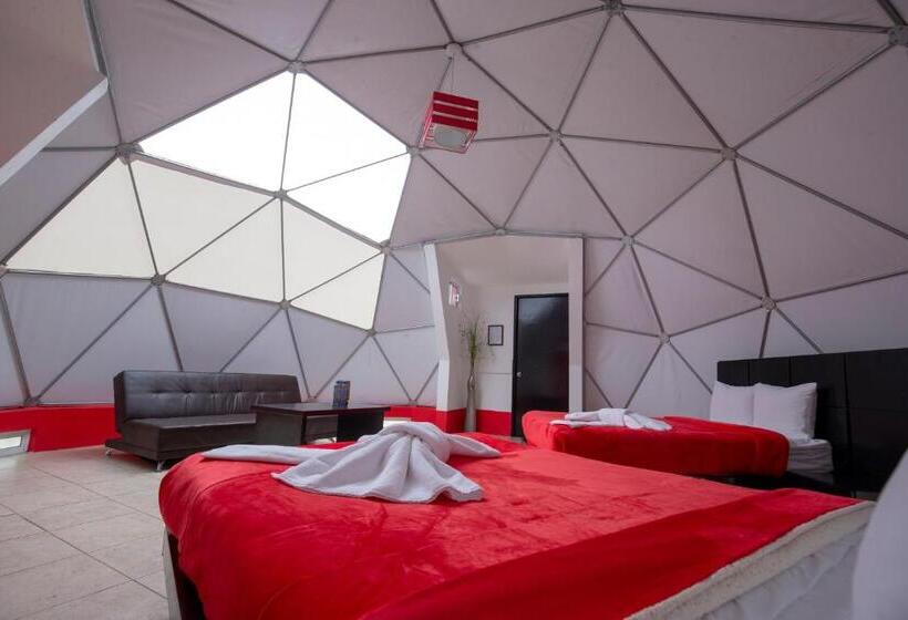 كوخ قياسي, & Glamping Huasca Sierra Verde