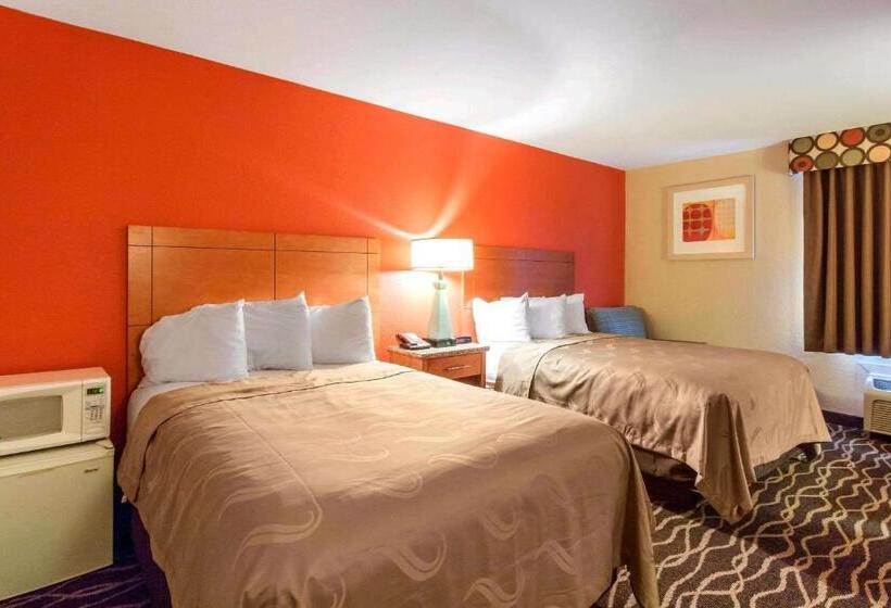 اتاق استاندارد با 2 تخت دوبل, Quality Inn & Suites I 35 Near Frost Bank Center