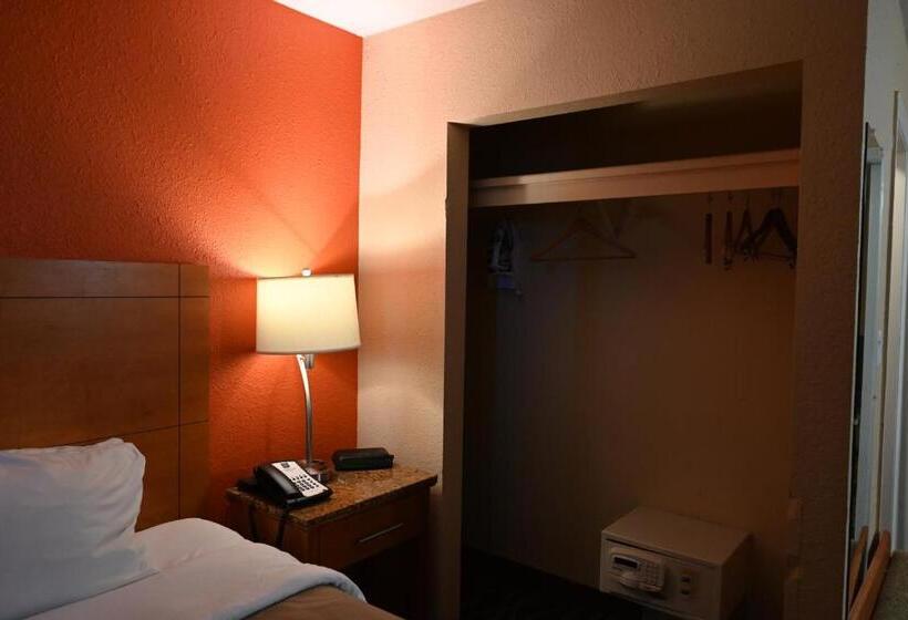 带大床的套房, Quality Inn & Suites I 35 Near Frost Bank Center