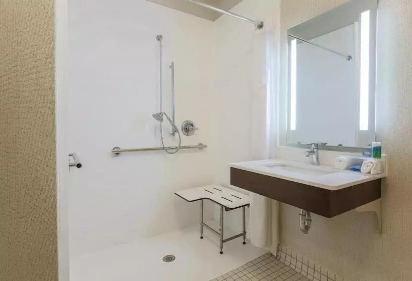 身障者適用キングサイズベッドルーム, Holiday Inn Express Irondequoit, An Ihg