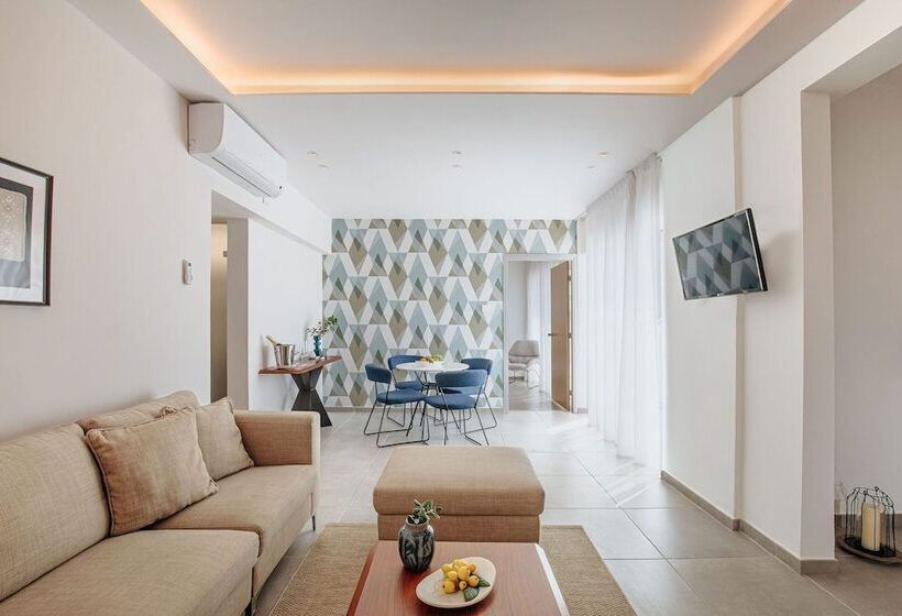 סוויטה משפחתית 2 חדרי שינה, Sofianna Resort & Spa