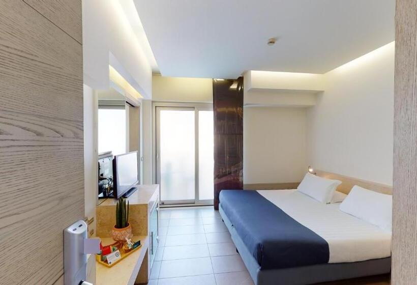 اتاق استاندارد یک تخته با بالکن, Smy Aran Blu Roma Mare