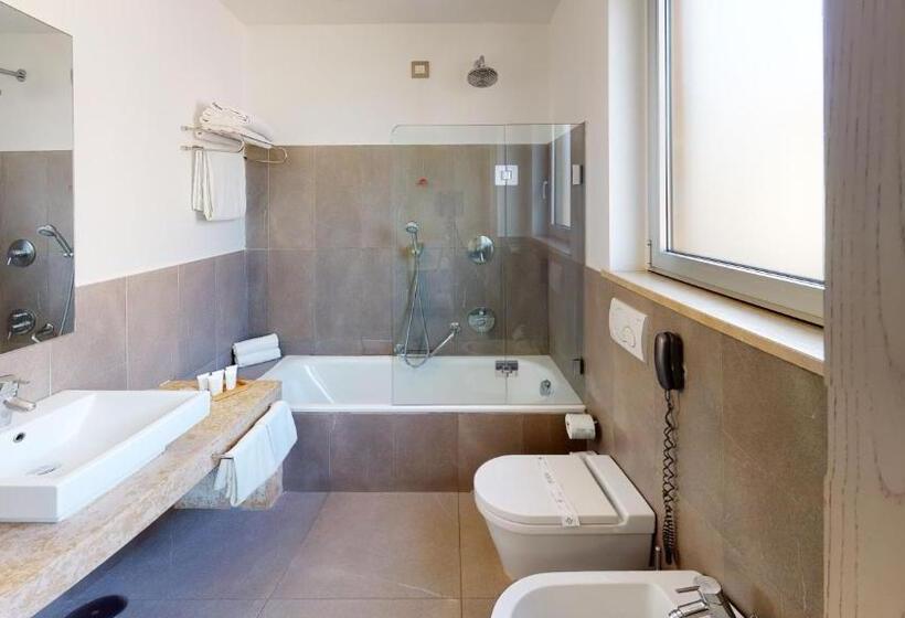 غرفة قياسية فردية مزودة بشُرفة, Smy Aran Blu Roma Mare