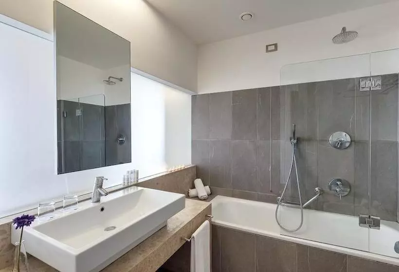 اتاق استاندارد یک نفره با چشم‌انداز دریا, Smy Aran Blu Roma Mare